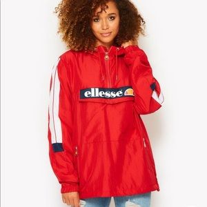 ellesse half zip windbreaker